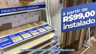 Piso Laminado Resistente a Água existe  Canção Portas e Janelas [upl. by Otrevlig]