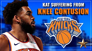 MULTIPLE PLAYERS INJURED KarlAnthony Towns Suffering From Left Knee Contusion…  Knicks News [upl. by Ambrosane]