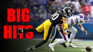 NFL’s Biggest GAME STOPPING Hits BANNED [upl. by Tertius]