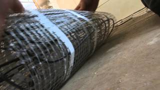 Myson UNDERFLOOR HEATING  How to install Electric Underfloor Heating [upl. by Myrtie543]