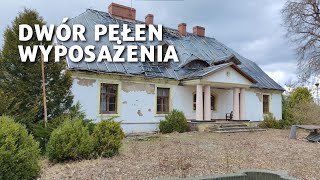 Opuszczony dwór pełen wyposażenia – URBEX [upl. by Britni]