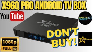 X96Q PRO Android TV Box in 2024  Dont Buy  Shareshare IPTV IDs  اردو  हिंदी  Urdu  Hindi [upl. by Ishmul]