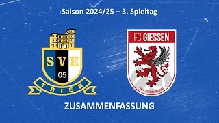 SVETV Eintracht Trier vs FC Gießen  Highlights 3 Spieltag Saison 2425 [upl. by Wallace]