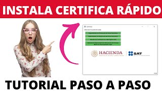 📗Manual Definitivo💥 Para Instalar Certifica SAT para e firma y sellos digitales 2024 Parte 12 [upl. by Cung]