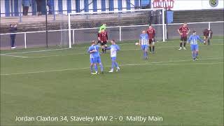 24112018 Staveley MW 2 v 2 Maltby Main  goals [upl. by Enilemme609]