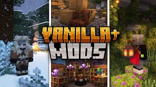 TOP 30 MODS que Mejoran el Minecraft Vanilla 1201  1204  Forge amp Fabric [upl. by Goldie]