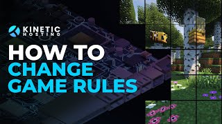 How to Change Game Rules on a Minecraft Server [upl. by Attelrak417]