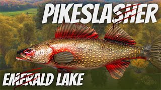 How To Catch  PIKESLASHER  Fishing Planet  Emerald Lake Monster Emerald Pikeslasher Monster [upl. by Derward]