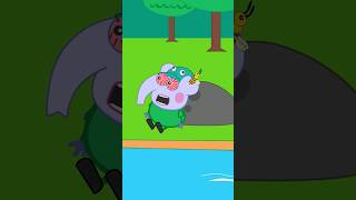 Edmond elephant is attacked by a bee peppapigfunny peppapig shortsanimation funnycartoon [upl. by Blodgett]