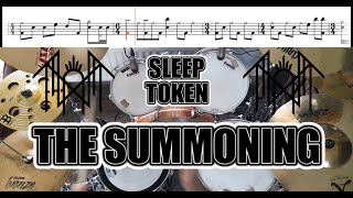 Sleep Token  The Summoning  Drum Cover With SHEET MUSIC [upl. by Glialentn]