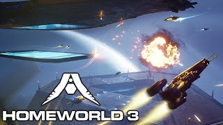 Homeworld 3  Playing the Campaign ep 3 [upl. by Elleinnad]