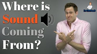 Where is Sound Coming From  How Humans Use Sound LOCALIZATION [upl. by Aynatan]