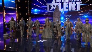 Britains Got Talent 2019 Big Name Statues Full Audition S13E06 [upl. by Nyliak875]