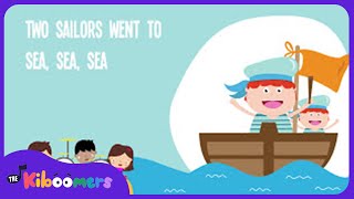 A Sailor Went to Sea Lyric Video  The Kiboomers Preschool Songs amp Nursery Rhymes [upl. by Cynar]