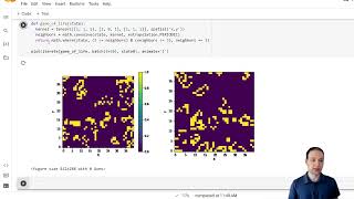 Conways Game of Life in Python from Scratch  ΦFlow [upl. by Gleich315]