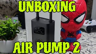 Inflador De Xiaomi Nueva generación Unboxing AIR PUMP 2 [upl. by Haile]