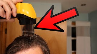 How to Cut Your Own Hair at Home  Flowbee Haircutting System Review and Demo [upl. by Eedia]