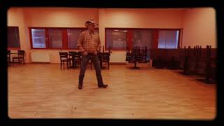 Minute Waltz  Line Dance  Short Demo [upl. by Harvey]