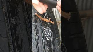 Permanent Fix Tire Repair Kits Easy And Fast carbreakdown diy tirepressure carproblem [upl. by Nnaeilsel]