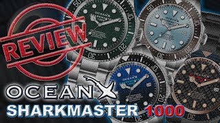 Review Jam Tangan Micro Brand OCEANX SHARKMASTER 1000 ‼️ THE BEST DEEPSEA HOMAGE ‼️ [upl. by Bastien]