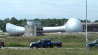 Former GM Massena Water Tower Demolition [upl. by Annai]