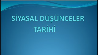 Siyaset Felsefesinin Temel Kavramları [upl. by Eshelman691]