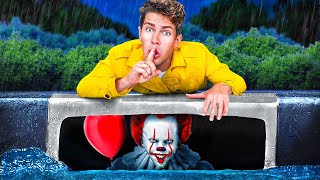 EXTREME HIDE AND SEEK VS CLOWNS Scary [upl. by Siesser]