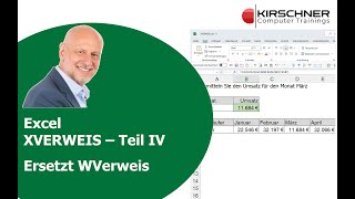 Excel Arrayfunktion XVERWEIS ersetzt den WVerweis  Teil IV [upl. by Eed]