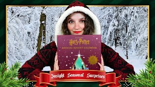 Harry Potter Insight Editions Hogwarts Seasonal Surprises Advent Calendar ❄️ [upl. by Telfer250]