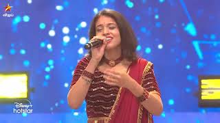 Isaiyil Thodanguthamma Song by Vaishnavi 👌😍  Super Singer 10 Grand Finale  Super Singer 10 [upl. by Aitnahs]