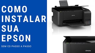 Como Instalar Impressora Epson l3150 no Computador [upl. by Wylen]