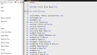 Table of Contents in HTML [upl. by Liz514]