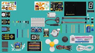 KEYESTUDIO Arduino Starter Kit  BeginnerfriendlyEducational Electronics Coding Set GiftKS0505 [upl. by Akinert]