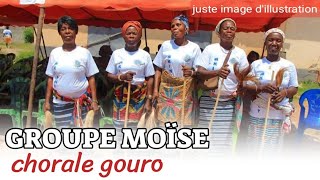 GROUPE MOISE Job chorale gouro [upl. by Mehs951]