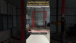 Two Post Lift  2 Post Hydraulic Mechanical Servicing Lift For Car Repairing amp Servicing [upl. by Giguere]