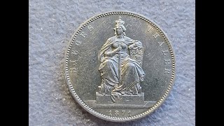 Germany Thaler 1871  Mirror [upl. by Eanram282]