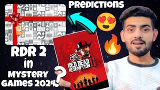 Truth About Getting RDR 2 in Mystery Games  Predictions For the Mystery Games on Epic Games 2024🔥 [upl. by Nomelif]