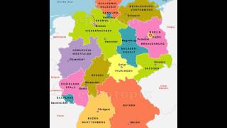 Germany maps [upl. by Acinorrev]