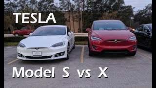 Tesla Model S vs Model X  The Differences amp Why I Picked Model X [upl. by Ailee996]