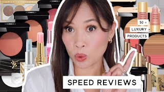 ❤️LUXURY BEAUTY❤️SPEED REVIEWS  OVER 50 PRODUCTS 😱 [upl. by Ybanrab173]