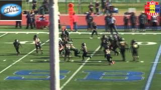 DiggaZone 2014 AAU 8u Super Bowl Pride VS Buccs Incredible [upl. by Argent]