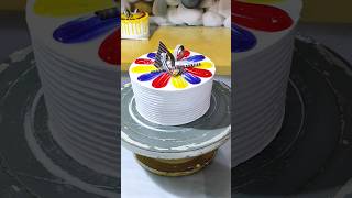 Mix Colour Jelly Cake Design shorts youtubeshorts viralvideo viralvideo [upl. by Nehr157]