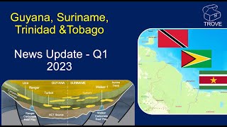 GUYANA SURINAME keep delivering DISCOVERIES in 2023 [upl. by Enilegna]