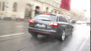 Audi RS6 R MTM V10 Launch and Accelerations [upl. by Notlrac]