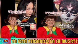 La CHILINDRINA ya quiere dejar de V1VIR☠️ le conto a sus hijos😱 como quiere ser Ent3rrada [upl. by Aihsilat304]