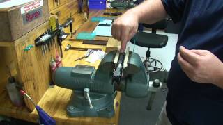 Installing Dovetail Front Sights with Dave Dawson [upl. by Koval]