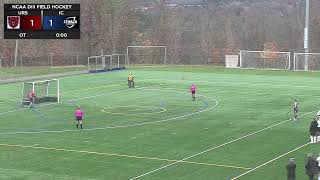 Ithaca Field Hockey vs Ursinus [upl. by Ahsemo]