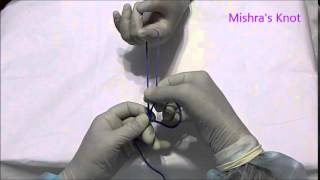 Extracorporeal Mishra Knot for Vascular Structure [upl. by Amirak]