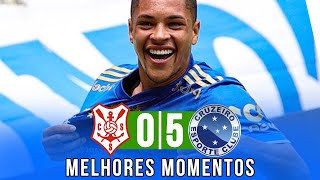 SERGIPE 0 X 5 CRUZEIRO  MELHORES MOMENTOS  COPA DO BRASIL 2022  23022022 [upl. by Cordell763]