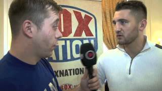 NATHAN CLEVERLY TALKS SERGEY KOVALEV CARL FROCH amp ANDRE WARD  iFILM LONDON [upl. by Hagile]